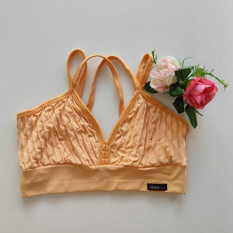 Top Jacquard Salmon Margarida LD (Leves Defeitos)