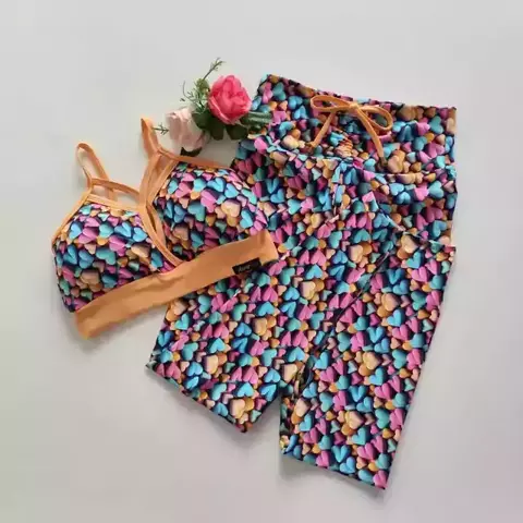 Conjunto Calça Coração Top Andressa - comprar online
