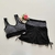 Conjunto Short Preto Det. Listras Cadarço Lateral Top Clara