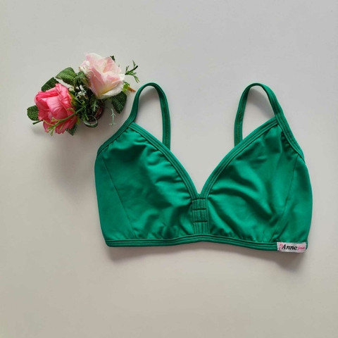 Top Morgana Verde Bandeira LD (Leves Defeitos)