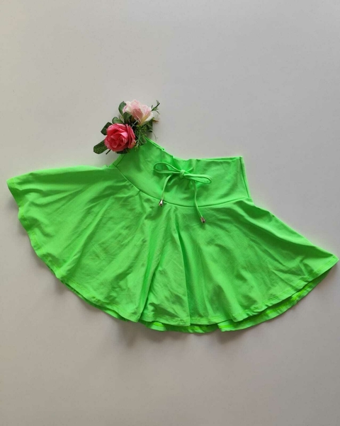 Short Saia Verde Néon LD (Leves Defeitos)
