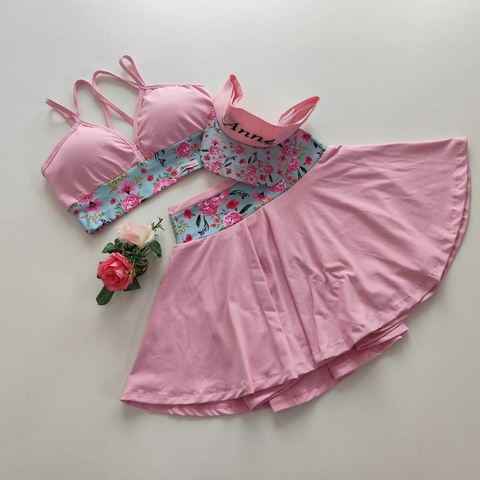 Combo Short Saia + Viseira