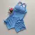 Macaquinho Jacquard Porcelana Blue Samara SEM EMPINA BUMBUM