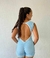 Macaquinho Poá Fundo Azul SEM EMPINA BUMBUM - comprar online