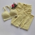 Conjunto Calça Jacquard Amarelo Manteiga Top Margarida
