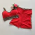 Conjunto Short Vermelho Viés onça Top Luz Cós