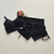 Conjunto Short Jacquard Preto Cadarço Lateral Top Luz Cós