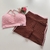 Conjunto Short Jacquard Capuccino Viés Candy Pink Top Maria SEM EMPINA BUMBUM