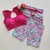 Conjunto Calça Floral Decote Top Jane