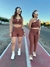 Conjunto Short Canelado Capuccino Bolso Top Mariana SEM EMPINA BUMBUM na internet