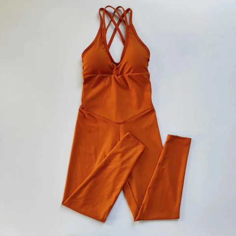 Macacão Laranja Russet Nina