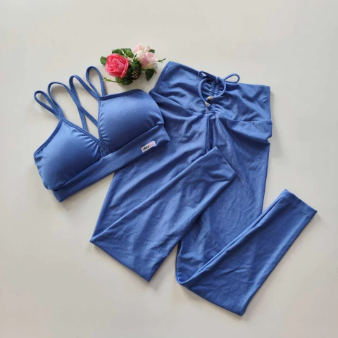 Conjunto Calça Aveludado Riverside Top Margarida