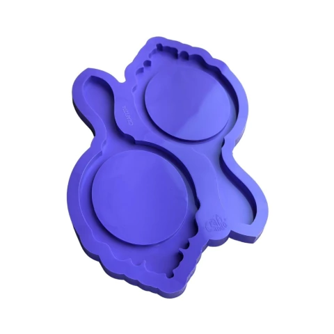 Molde de Silicone Para Resina Epóxi Espelho Princesa 16cm