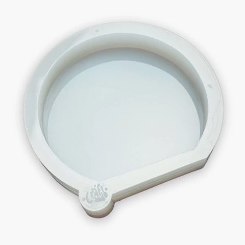 Molde de Silicone Eternização Redondo 11,5x10,5cm