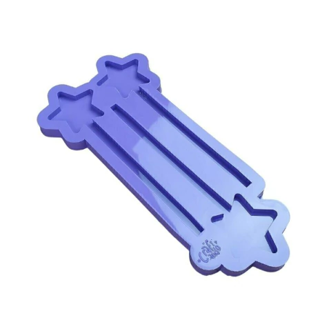 Molde de Silicone Para Resina Epóxi Caneta Estrela