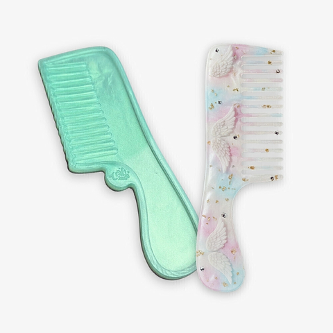 [Bazar] ***Molde de Silicone Para Resina Pente Clássico 20cm