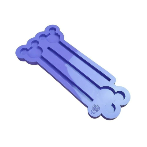Molde de Silicone Para Resina Epóxi Caneta Mickey