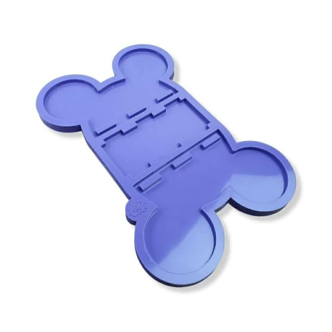 Molde de Silicone Para Resina Epóxi Porta Guardanapo Mickey