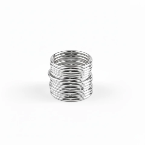 Argolinha Prateada 6mm Em Latão Com 50G - comprar online