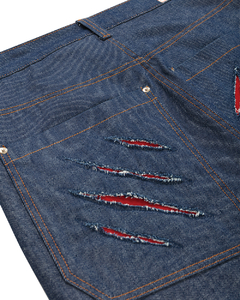 CALCA JEANS RASGO DENTE DE SABRE - loja online