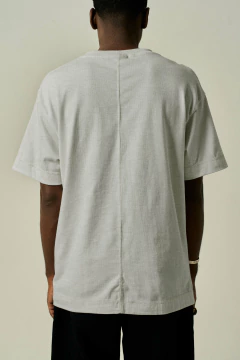 CAMISA ROBUSTA BARRA LOGO [OFF-WHITE] - Imperial Store