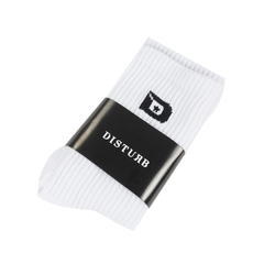 Disturb Socks In White na internet