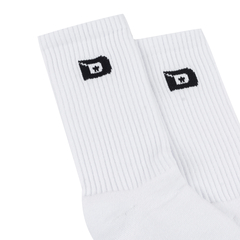 Disturb Socks In White - comprar online