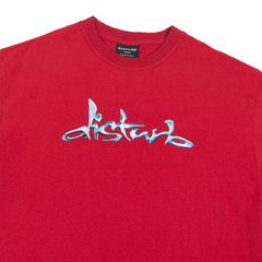 Liquid Chrome T-Shirt In Red na internet