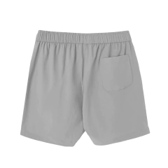 Shorts Minimal Patch Cinza na internet