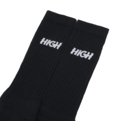 Pack Long Socks Logo Black na internet