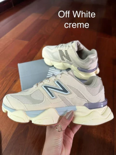 NB 9060 Primeira Linha - Off White/Creme - Raro Calçados