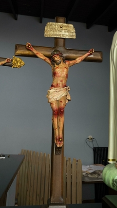 CRUCIFIXO PAIXÃO DE CRISTO - Atelier Patris Corde