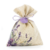 10 Saquinhos de Amarrar Linho Estampa Floral - Lavanda - comprar online
