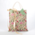 05 Ecobags de Linho Natural, Flora Borboleta - comprar online