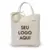 05 Ecobags C/ Sua Logo Marca Linho Natural