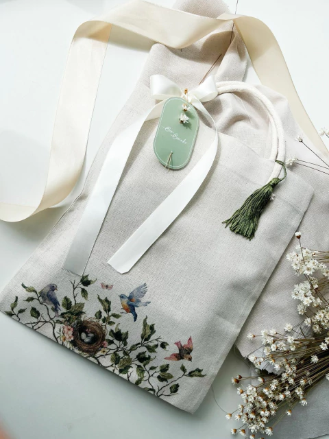 05 Sacolas Ecobag Coleção Passarinhos - comprar online