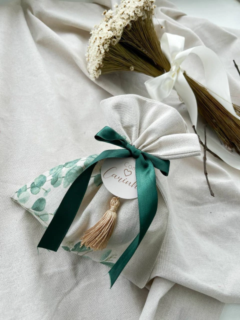 05 Sacos Amarrar com Folhas de Oliva - comprar online