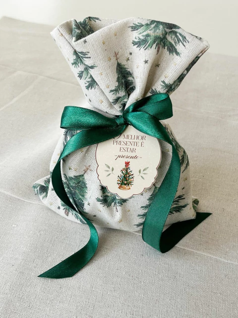 05 Saquinhos Amarradinho Natal Arvores Encantadas - comprar online