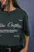 REMERA OVER JOY |VERDE OSCURO| - tienda online