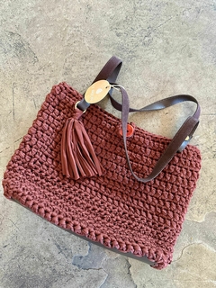 BOLSA CROCHÊ TOTE - SOB ENCOMENDA POR WHATSAPP