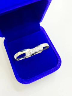 PROMO Par aliazas de plata - joyería rubí