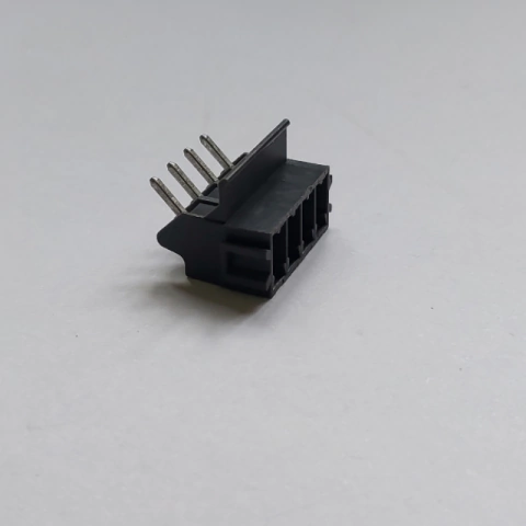 Conector Header 4 vias 45graus - vertical plug para PCB - Weco - comprar online