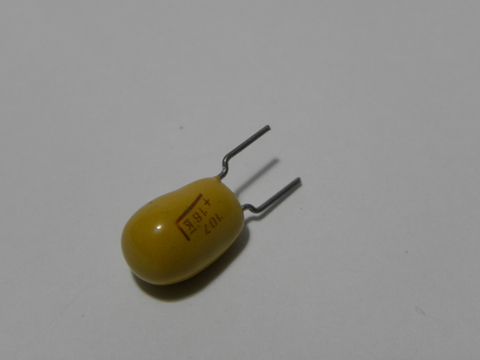Capacitor de Tântalo 100uF 16V - comprar online
