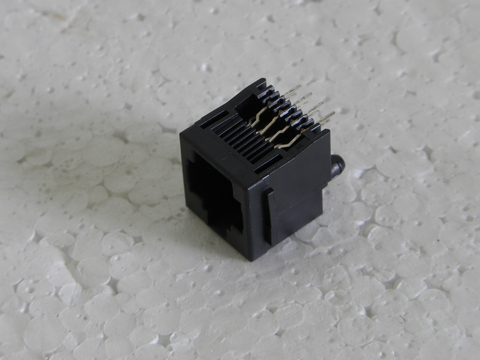 Conector modular jack RJ45 fêmea 180º para PCI - comprar online