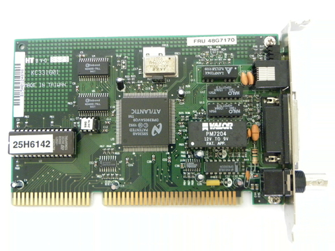 Placa de Rede NE2000 - barramento ISA 16 bits - Usado