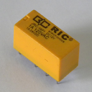 Relé miniatura DC12V - 1A/120VAC - 8 pinos - comprar online