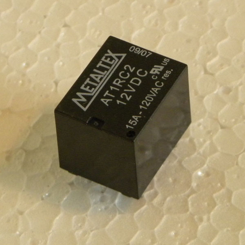 Relé Metaltex AT1RC2 – 12VDC