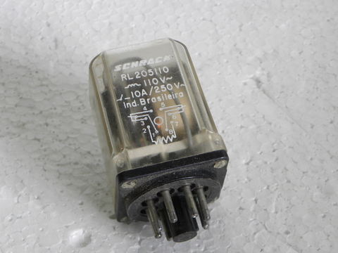 Relé Schrack 110V - USADO - comprar online