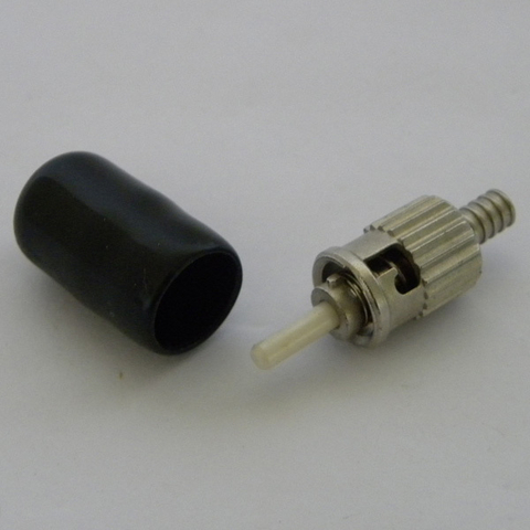 Conector Óptico ST - fixação da fibra com cola - comprar online