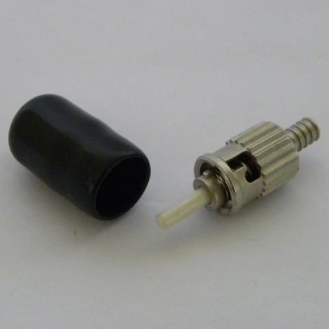 Conector Óptico ST - fixação da fibra com cola - comprar online